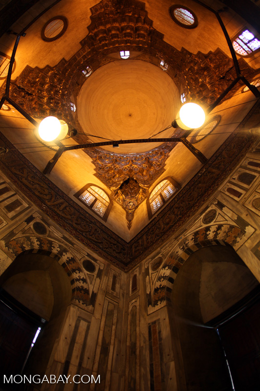 Ceiling of the Al-Azhar Mosque [egypt_1966]